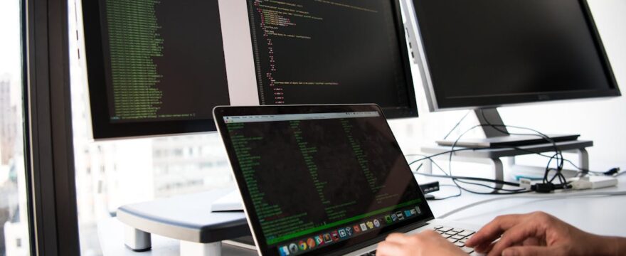 WordPress platform laptop