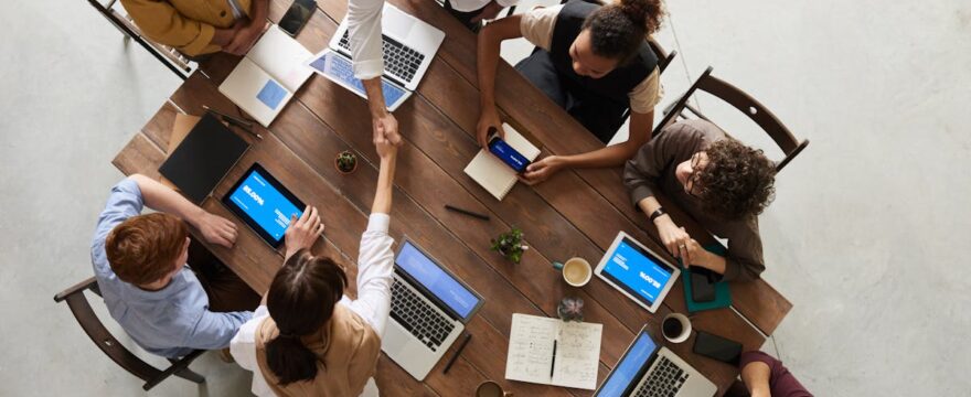 Email marketing laptop